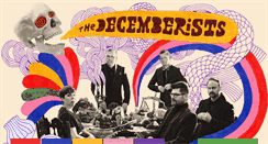 Desktop Screenshot of decemberists.com